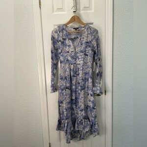 Episode Floral Blue Dress